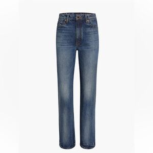KHAITE Danielle Stretch Jean Size 25 - High-Rise Straight-Leg